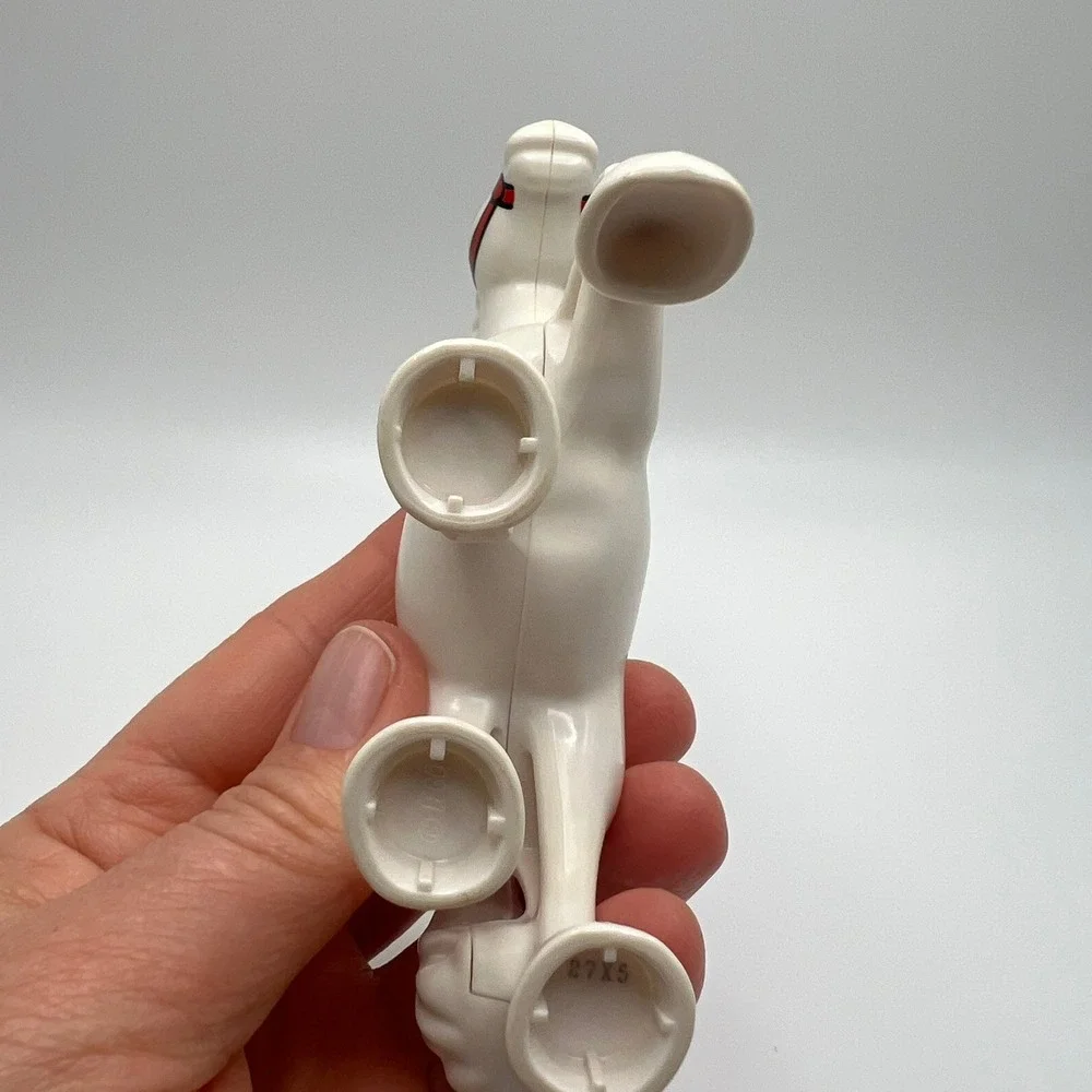 LEGO Duplo White‎ Horse Red Bridle 10806 4 Inch Replacement Animal Figure